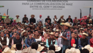 A campesinos del Estado de México