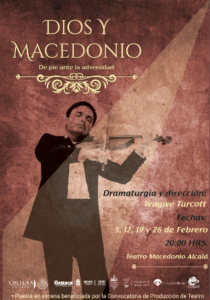 La puesta en escena estará a cargo del grupo de Teatro Cuauhpanco.