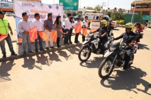 Pusieron a disposición de la ciudadanía dos módulos de auxilio ciudadano.