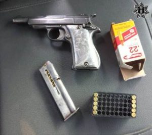 Detenido con un arma de fuego