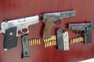 Por portación de armas de fuego