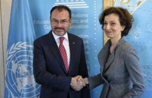 Titular de la SRE - directora General de la UNESCO