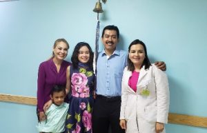 Le fue diagnosticada leucemia linfoblástica aguda.