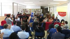 Presentaciones, exhibición y venta de libros y revistas; foros académicos, conferencias magistrales, exposiciones.