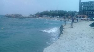 En playas de Oaxaca