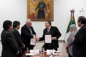Firma de convenio