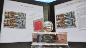 Estampilla postal conmemorativa por el Año México – Colombia 2017-2018.