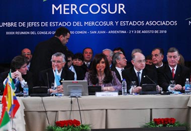 39 Cumbre del Mercosur, se realizó en la ciudad de San Juan, a mil 200 kilómetros de Buenos Aires
