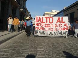 Rechazan diálogo propuesto por Lona Reyes e inician huelga de hambre  los triquis del Municipio Autónomo de San Juan Copala