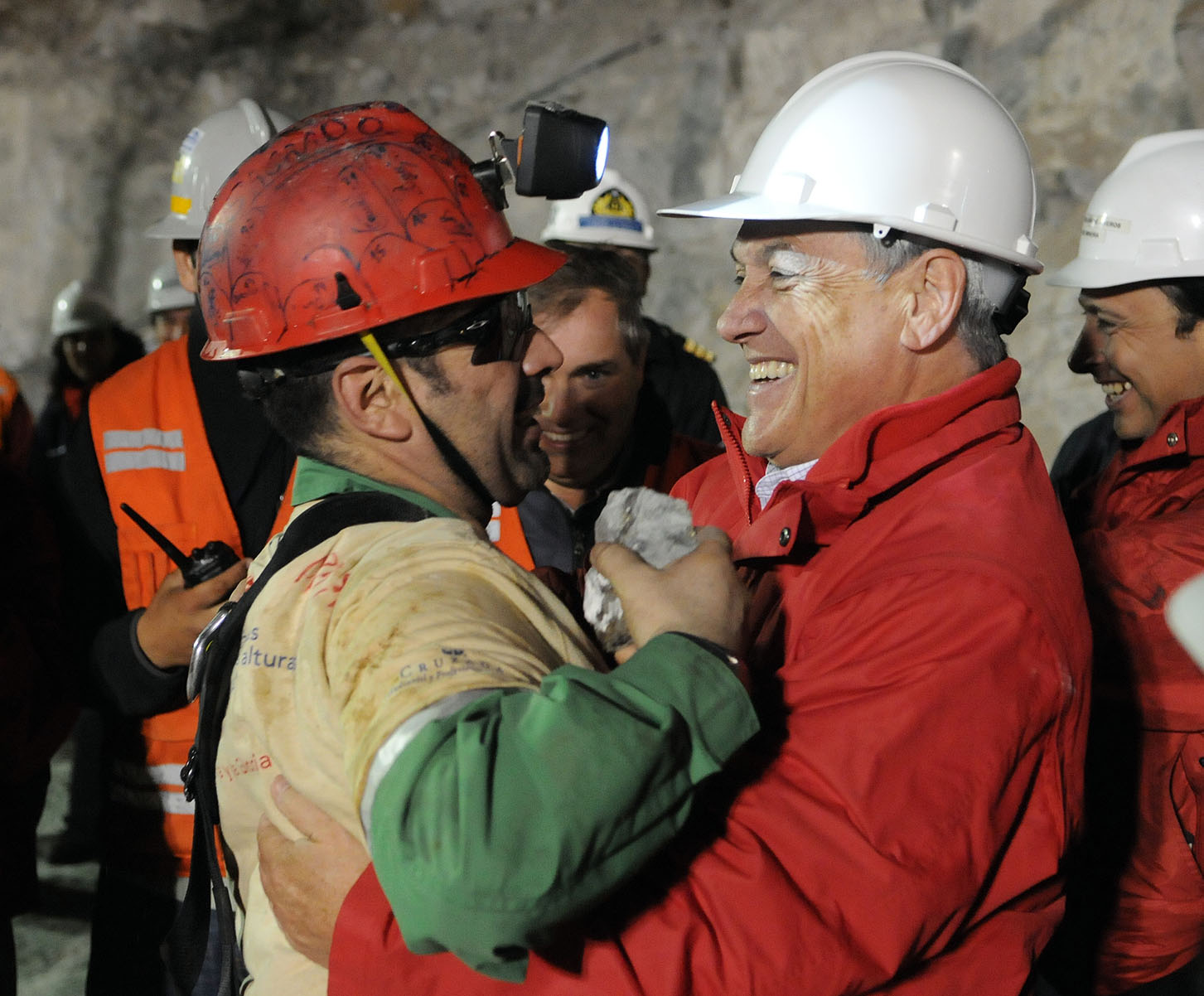 Rescatan al segundo minero en Chile Mario Sepúlveda