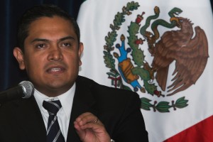 El nuevo secretario de Seguridad de Oaxaca.