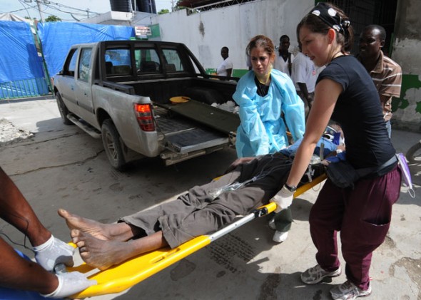 Hasta 200 mil haitianos podrían contraer cólera:  ONU
