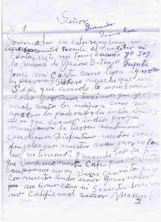 Indígena de Eloxochitlán escribe carta a Gabino Cué y pide la libertad de su hijo, Jaime Betanzos