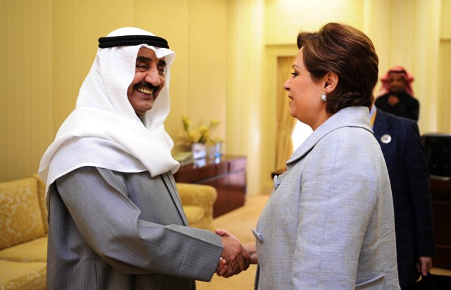 La Canciller Patricia Espinosa realizó visita de trabajo a Kuwait