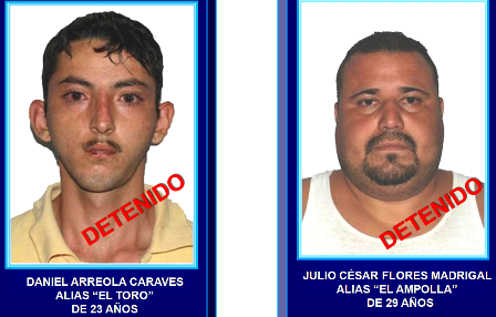 Encarcela PF a 11 presuntos plagiarios, de la banda Los Caballeros Templarios de Michoacán