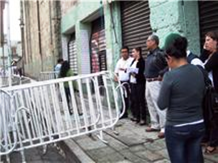 Blindan la Séptima Audiencia Pública de Cué en Oaxaca