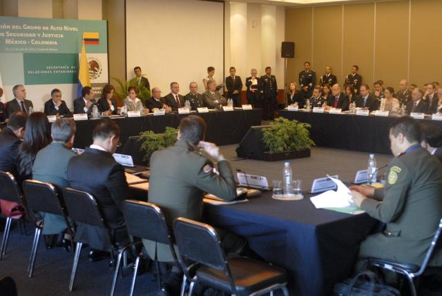 Fortalece alianza Colombia y México en el combate a las drogas
