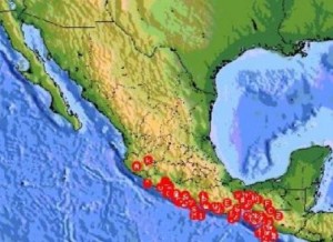 Guerrero, Oaxaca y Chiapas