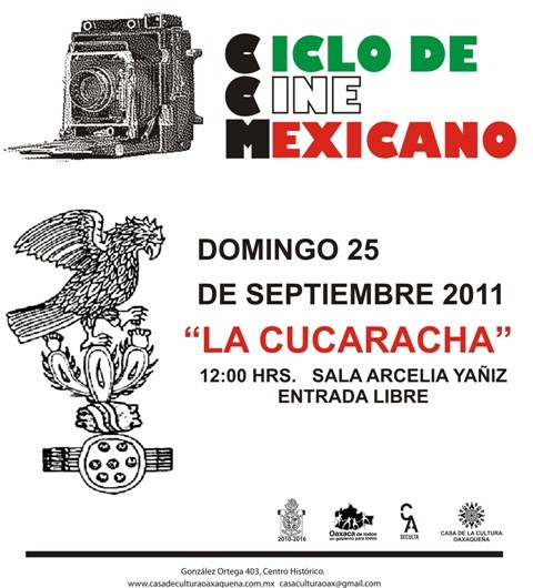 Cine Mexicano en la Casa de la Cultura de Oaxaca