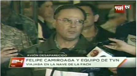 Viento “arrachado”, probable causa del accidente: Jorge Rojas Ávila, Comandante en Jefe de la FACH