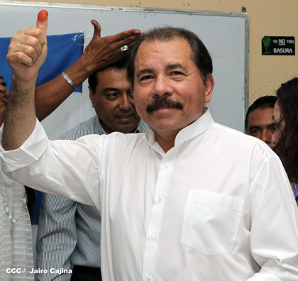 Ortega reelecto en Nicaragua con 62.66% de votos