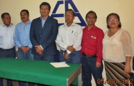 En la Asociación de Periodista de Oaxaca