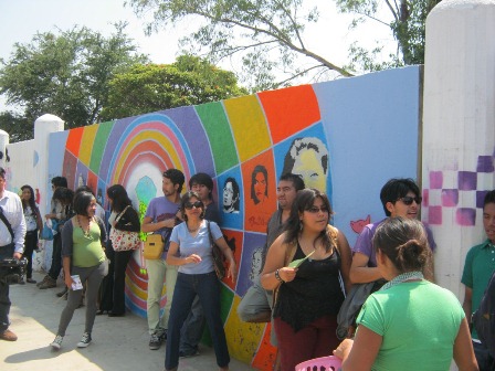 Grafitis e intervenciones en “Mayo en Oaxaca, Una fiesta para todos”