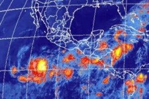 Tormenta Tropical frente a Guerrero