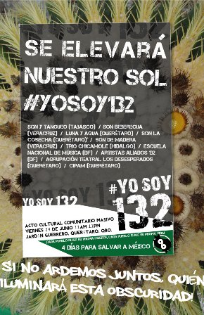 #YOSOY132 Se elevará nuestro sol