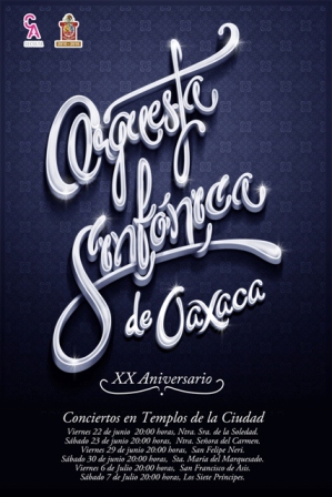 XX aniversario de la Orquesta Sinfónica de Oaxaca