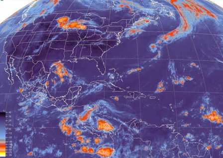 Se mantiene el potencial de lluvias fuertes sobre el centro, sur y sureste del país