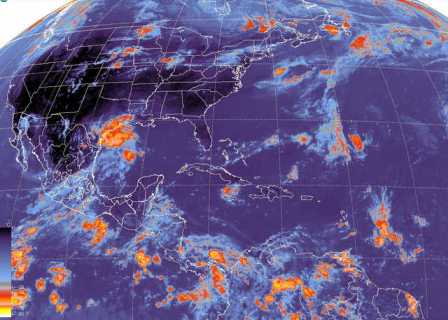 Se mantiene el potencial de lluvias fuertes sobre los centro, sur y sureste del país
