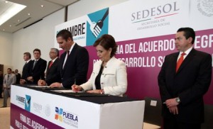 Titular de Sedesol-Gobernador de Puebla
