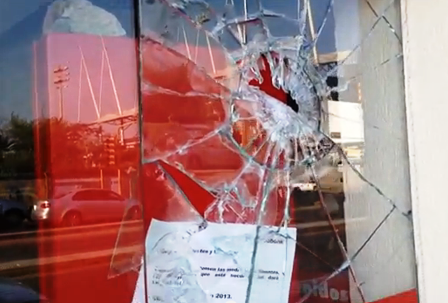 Se registran actos vandálicos durante la celebración de El Día del Trabajo en Oaxaca