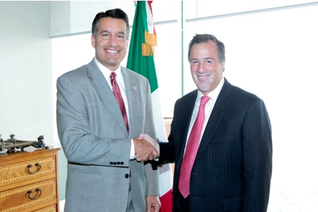 Gobernador de Nevada-Canciller mexicano