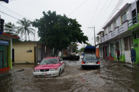 Daños en Juchitán