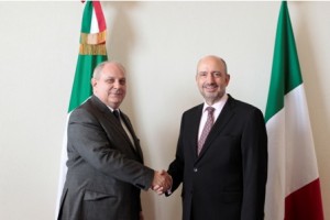 Subsecretarios de Asuntos Exteriores de Italia-y de Relaciones Exteriores de México