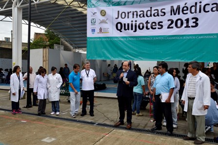 Participan m?s de 100 m?dicos en las Jornadas M?dicas Quijotes 2013 en Oaxaca de Ju?rez