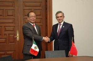 Jefe de Gobierno del DF - Embajador de China en México