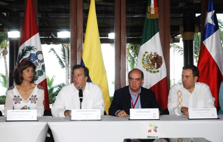 La BMV iniciar operaciones con sus similares de Chile, Colombia y Perú