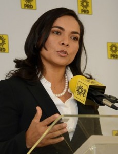 Precandidata a la gubernatura del estado de Guerrero