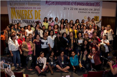 Las mujeres de izquierda tenemos que dar la lucha por alcanzar un mejor país: García Medina