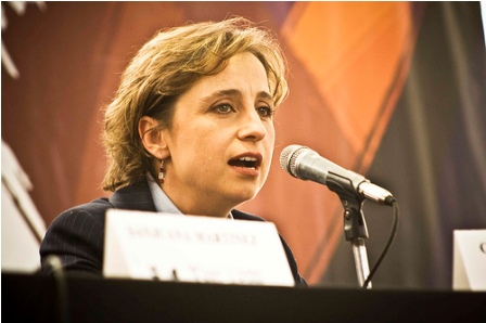 Turnan para su análisis propuesta de senadores para dar espacio a Aristegui en Canal del Congreso