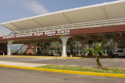 Aseguran 2.5 kilogramos de heroína en el aeropuerto de Chiapas; Un detenido