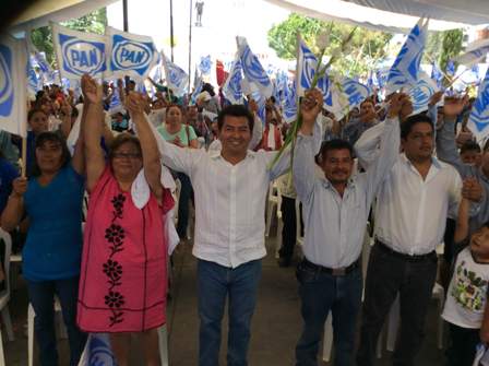 Arranca campaña Juan Mendoza Reyes, candidato a diputado por Miahuatlán, Oaxaca