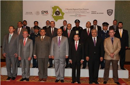 Realizan Primera Reunión de la Zona Noroeste de la Conferencia Nacional de Secretarios de Seguridad Pública