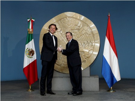 Reafirman México y Países Bajos compromiso por fortalecer su relación bilateral