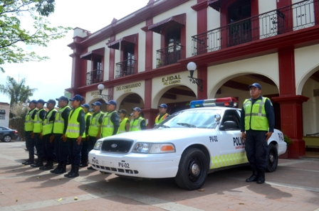 Implementan operativo de seguridad pública por comicios federales en Santa Lucía, Oaxaca
