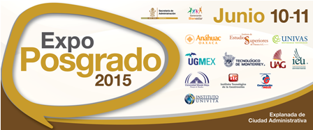 Presentarán oferta educativa con Expo Posgrado 2015 en Ciudad Administrativa de Oaxaca