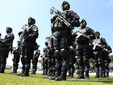 Culmina División de Gendarmería de la Policía Federal cursos de capacitación en el Edomex